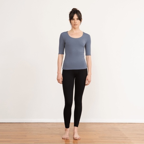 ADAY Top Notch TShirt in Mineral Size Small - Picture 3 of 3